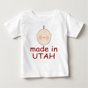Bebé lindo hecho en la camiseta de Utah