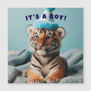 Bebé lindo revelar niño tigre bebé