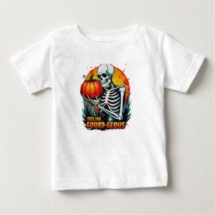 Bebé 'Luciendo Gourd-geous' Camiseta de Halloween con M