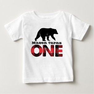 Bebé Lumberjack Wilderness Boys primera camiseta de cum