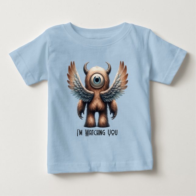 Bebé MacGregor - Camiseta monstrual de un solo ojo (Anverso)