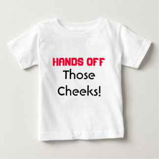 Bebé Manos de la camiseta del niño de esas mejillas