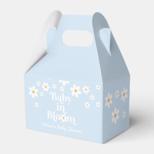 Bebé margarita en caja de favores Baby Shower retr