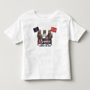 Bebé Marzo San Diego de las mujeres lleva la camiseta