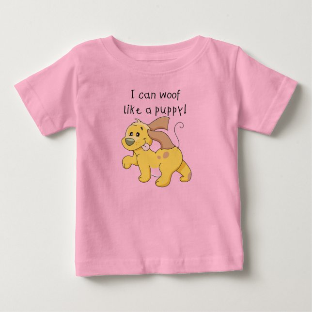 Bebé Me duele como una camiseta y regalo de cachorro (Anverso)