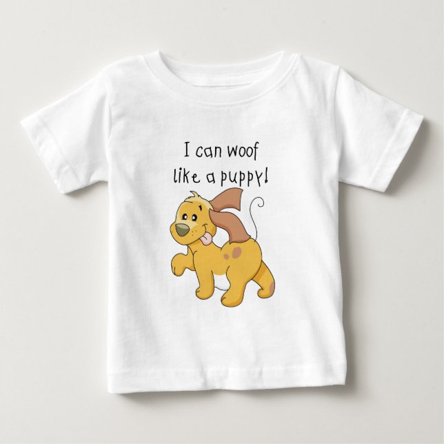 Bebé Me duele como una camiseta y regalo de cachorro (Anverso)