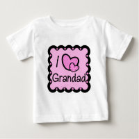 Me encanta la camiseta de la abuela Cute