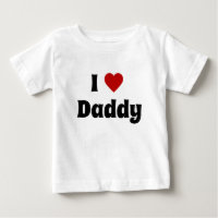 Me encanta la camiseta de papá
