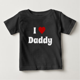 Bebé Me encanta la camiseta de papá