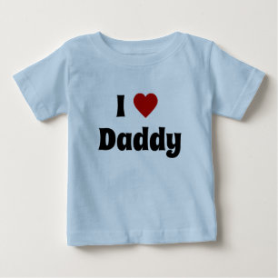 Bebé Me encanta la camiseta de papá