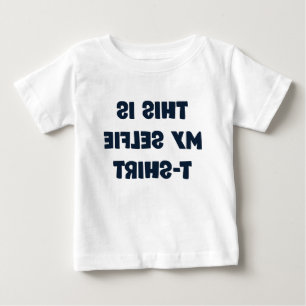 Bebé Mi camiseta de selfie