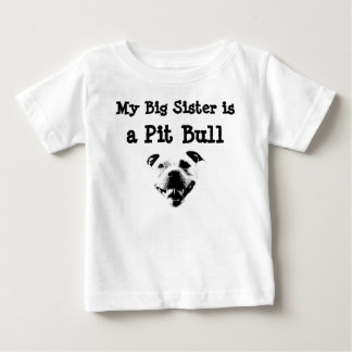 Bebé Mi hermana mayor es una camiseta para niños de Pit
