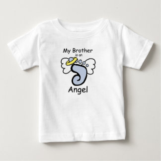 Bebé Mi hermano es un camiseta de ángel