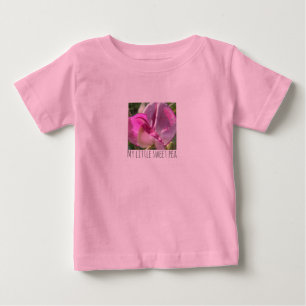 Bebé Mi pequeña camiseta del guisante de olor