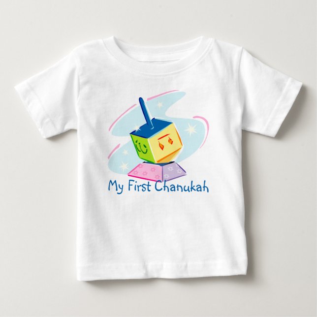 Bebé Mi primera camiseta de Chanukah (Anverso)
