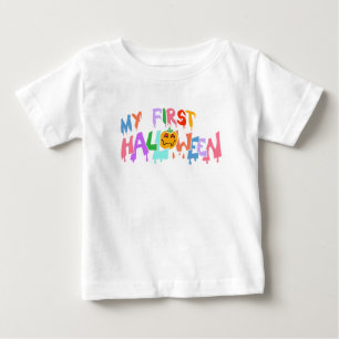 Bebé Mi Primera Camiseta de Halloween - Cute Spooky Bab