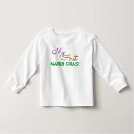 Bebé Mi primera camiseta de Mardi Gras