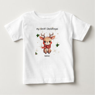 Bebé Mi primera camiseta de Navidad