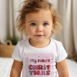 Bebé Mi primera camiseta de Navidad