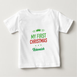 Bebé Mi primera camiseta de Navidad