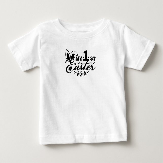 Bebé mi primera camiseta de Pascua (Anverso)
