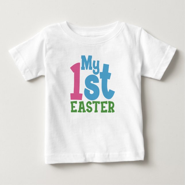 Bebé Mi primera camiseta de Pascua para niños y bebés (Anverso)
