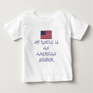 BEBÉ MI TÍO ES UNA CAMISETA DE CAMISAS SOLDADAS