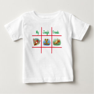 Bebé Mis amigos de la jungla, pequeña camiseta