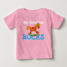 "¡Mis rocas de corbata!" Camiseta para bebés