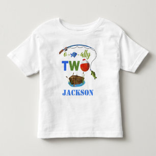 Bebé Muchacho del O-pescado-aliado DOS de la camiseta