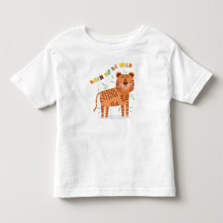 Bebé Nacido Para Ser Una Camiseta De León Salvaje | Reg