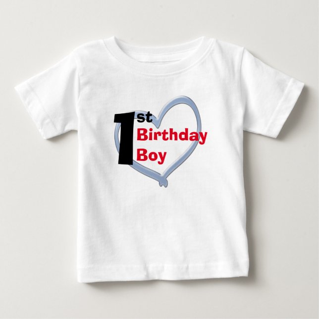 Bebé Nacimiento de la camiseta de Boy (1) (Anverso)