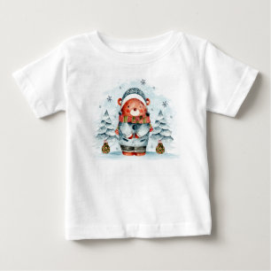 Bebé Navidades Adorables Cuelgan El Oso En Camiseta De 