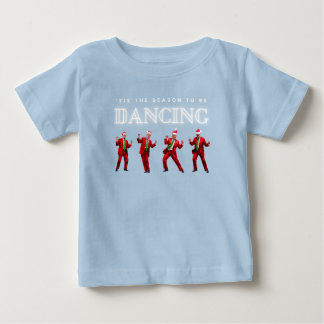 Bebé Navidades bebés camiseta de Trump Dancing