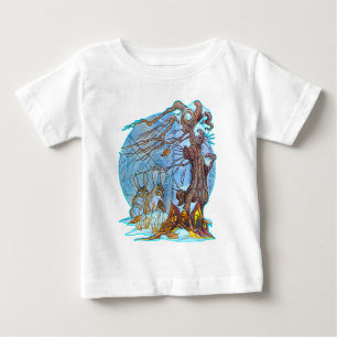 Bebé Navidades en la camiseta de un infante de Elf Hall