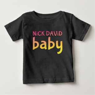 Bebé Nene NiCK DAViD - Camiseta con el logotipo de City