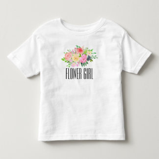 Bebé Niña de flores Toddler Tee Kids Camiseta de chica 
