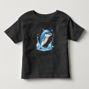Bebé Niñez niño pequeño delfín de camiseta