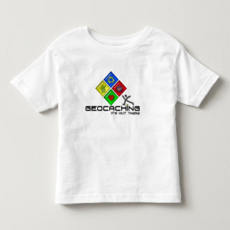 Bebé Niño de la camiseta de Geocaching Stickman