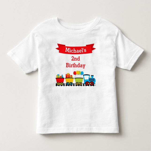 Bebé Niño del niño de la camiseta del cumpleaños del (Anverso)