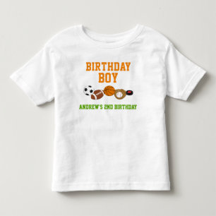 Bebé Niño del niño del niño de la camiseta del