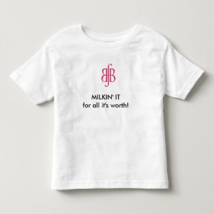 Bebé Niño Milkin él camiseta de amamantamiento