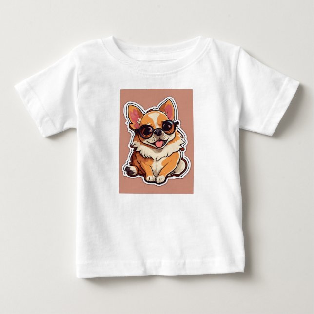 BEBÉ NIÑOS, CAMISETA DE BEBÉ, ESTILO DE BEBÉ, ROPA DE D (Anverso)