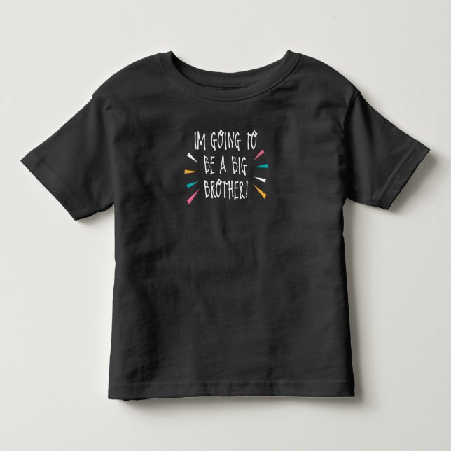 Bebé Niños, voy a ser un regalo de camiseta de Gran Her (Anverso)