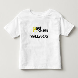 Bebé Nueva camiseta del niño de la edad de los patos