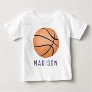 Bebé Número de camiseta de baloncesto moderno para niña