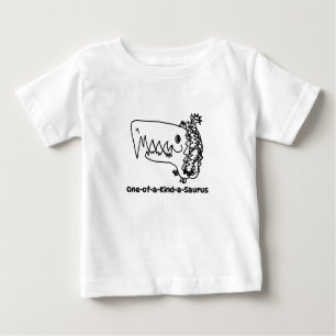 Bebé One-of-a-Kind-a-Saurus Camiseta de Dinosaurio Di
