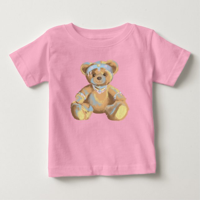 Bebé Oso de Joyería de Camiseta (Anverso)