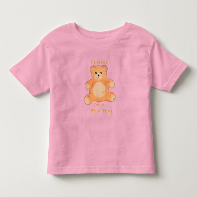 Bebé Oso de Teddy, necesita una camiseta de niño muy gr (Anverso)
