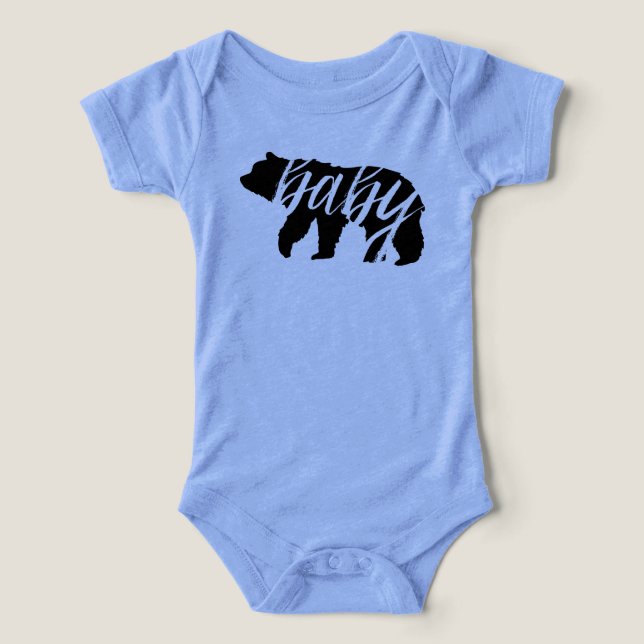 Bebé oso | Familia coincidente (Diseño delantero )